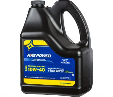 Firepower Mineral 4-Stroke Oil 10W40 1gal